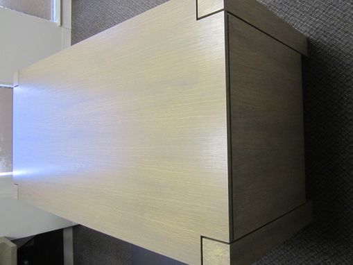 Custom Made Furnishings : Modern Oak Desk