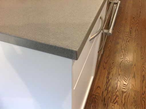 Custom Made Concrete Countertops With Concrete Prep Sink