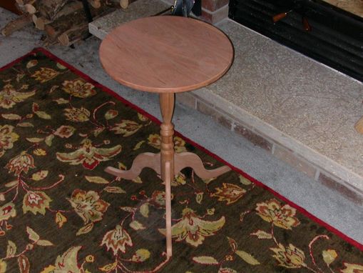 Custom Made Round End Table