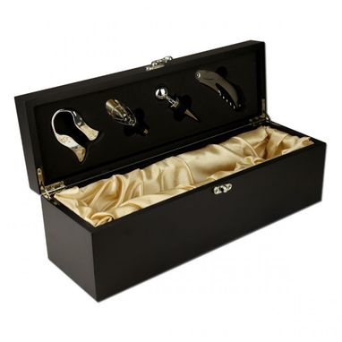 Custom Made Personalized Mr. & Mrs. Wine Presentation Box With Tools!