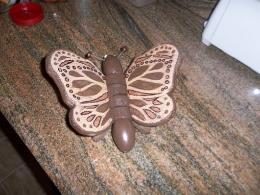 Custom Made Butterfly Book Holder