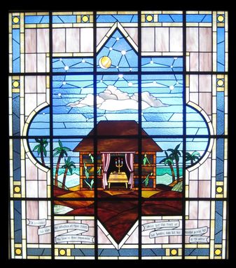 Custom Made Messianic Church Stained Glass
