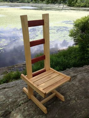 Custom Made Crate And Ladder Chair
