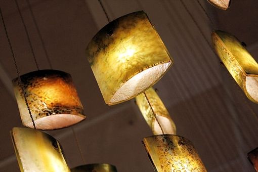 Custom Made Pendant Lighting - Tulips