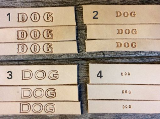 Custom Made Handmade Solid Leather Dog Collar With Free Name
