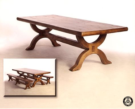 Custom Made #422 Knotty Alder Dining Table