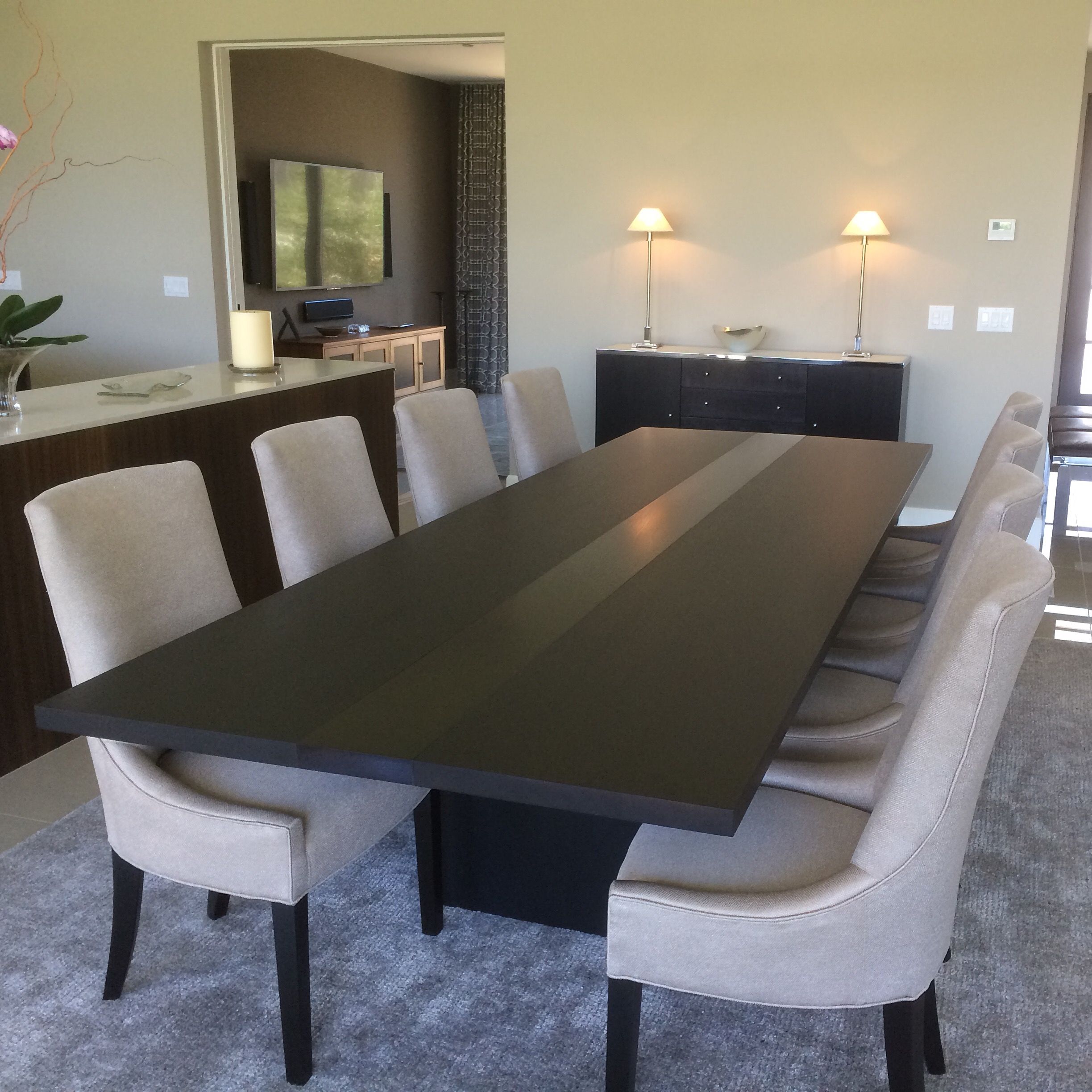 Hand Made Modern Dining Table by Bedre Woodworking ...