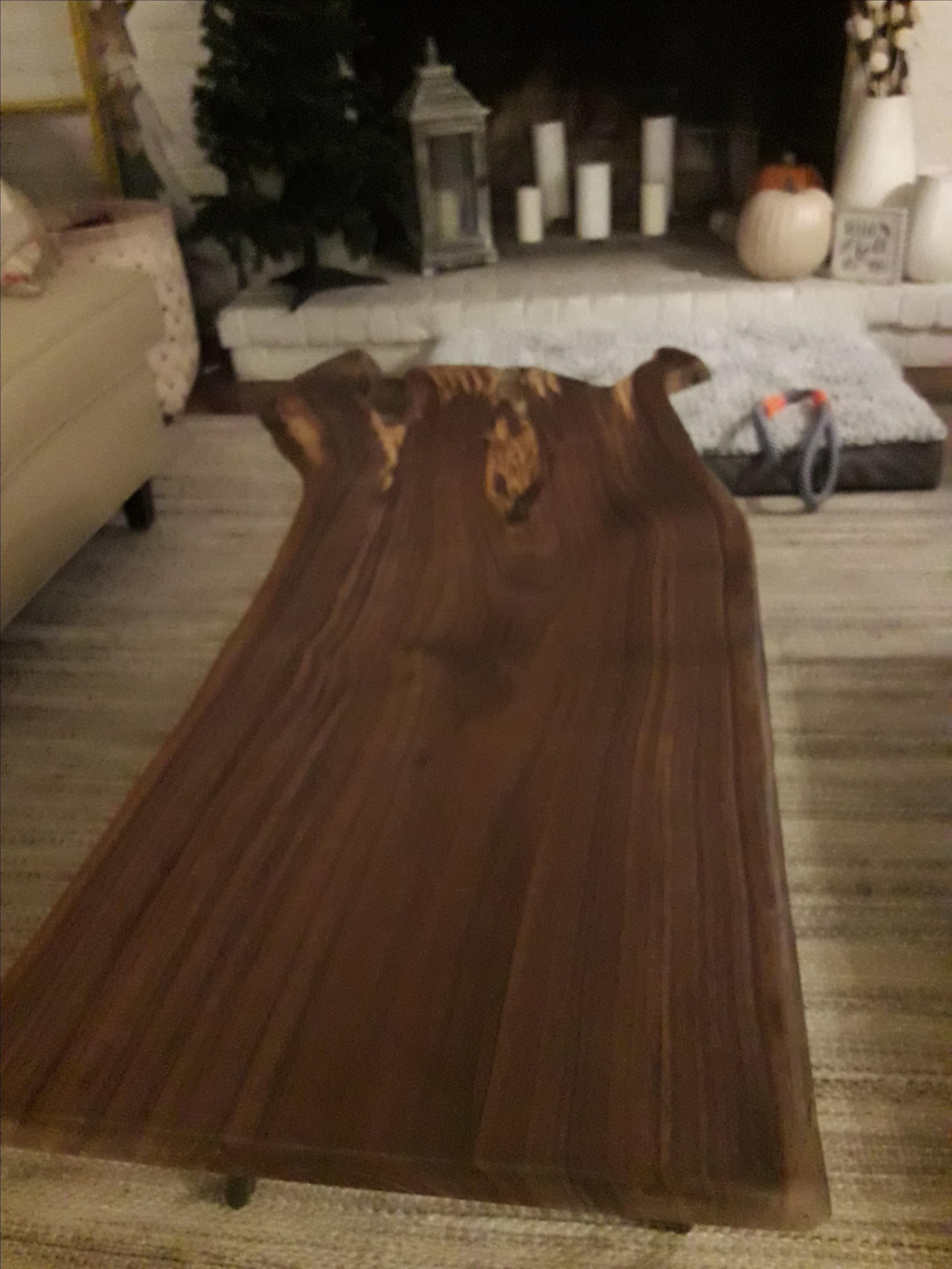 Handmade Spalted Walnut Coffee Table With Hairpin Legs by Debner Fine