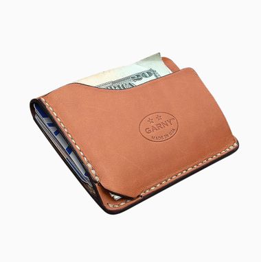 Custom Made Garny  № 9 - Minimalist Leather Wallet