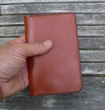 Custom Made Garny - Field Notes  Basic Leather Cover - Chestnut Brown