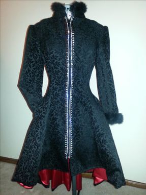 Custom Made Princess High -Low Coatdress