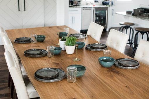 Custom Made Elm Live Edge Dining/Conference Table