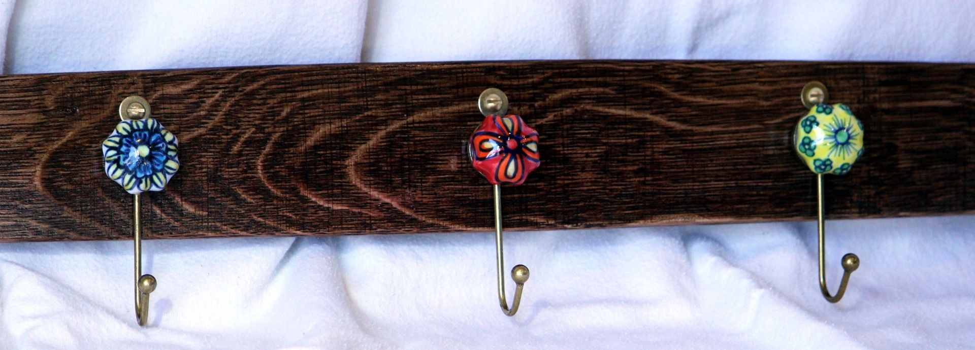 Custom Made Wine Stave Coat Rack by Treasured Wares | CustomMade.com