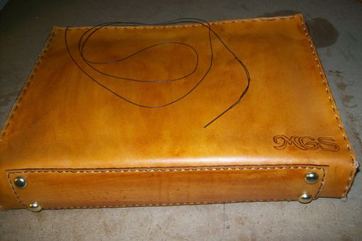 Custom Made Macbook Air Leather Portfolio