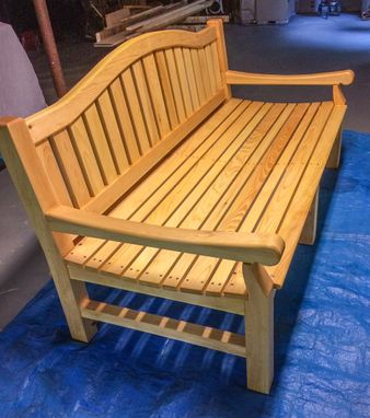 Custom Made Lounging Bench