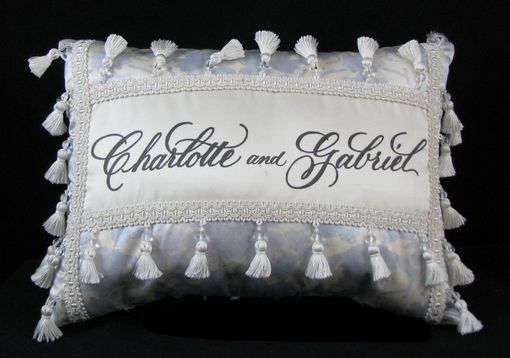 Custom Made Wedding Pillow