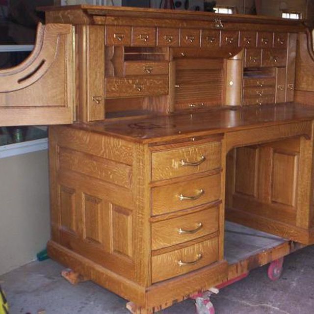 Gary Spitzer Ph D Roll Top Desk Works Harrisonburg Va