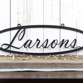 Art Deco House Sign Custom Made Laser Cut Architectural Residential