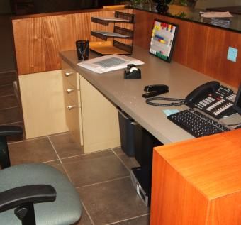 Custom Made Commercial Reception Desk