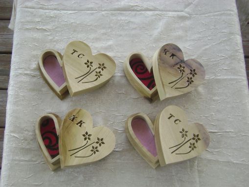 Custom Made Small Heart Boxes