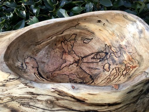 Custom Made Powercarved Live-Edge Accent Bowls