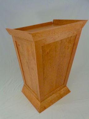 Custom Made Solid Cherry Pulpit/Lectern