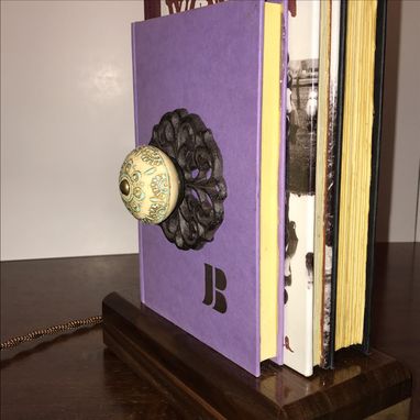 Custom Made Vintage Edison Book Lamp