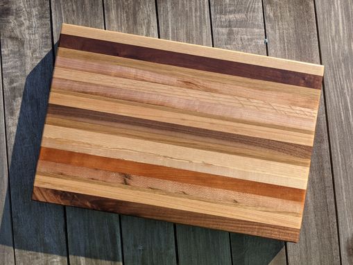 Custom Made Reclaimed Wood Mixed Species Cutting Board