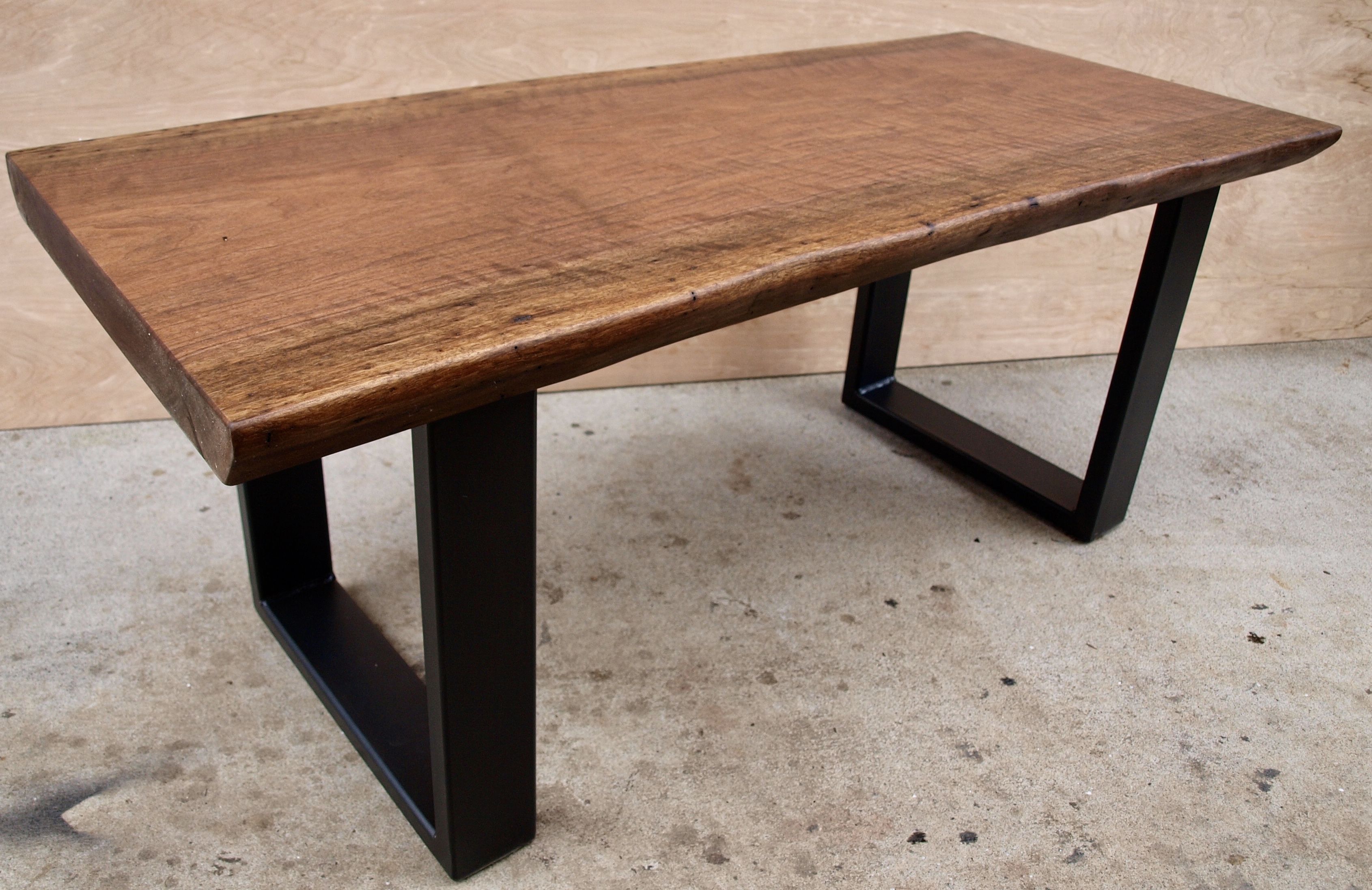 Buy Hand Crafted Live Edge Walnut Coffee Table, made to order from ...