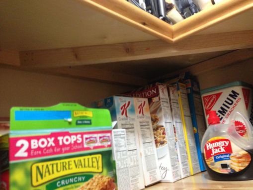 Custom Made Custom Pantry Shelving