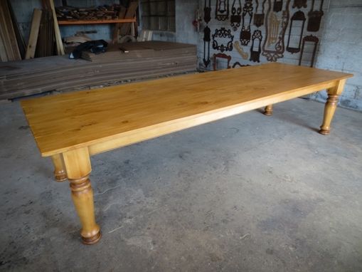 Custom Made Light And Airy Pine Dining Table