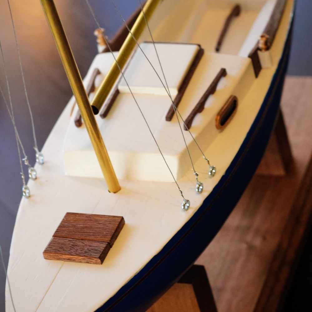 Hand Crafted Wooden Model Boats by Mike Made