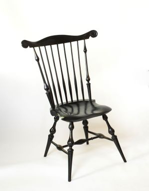 Custom Made Fan Back Side Chair