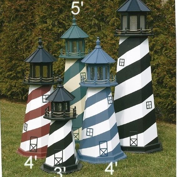 Hand Made Lighthouses, Handmade By The Amish by Handcrafted Western ...