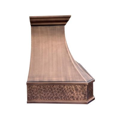 Custom Made Akicon Custom Handcrafted Copper Range Hood - Akh711c-C