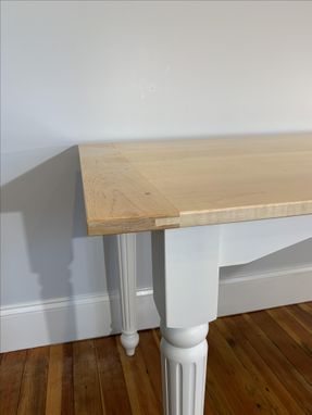 Custom Made Curly Maple Dining Table
