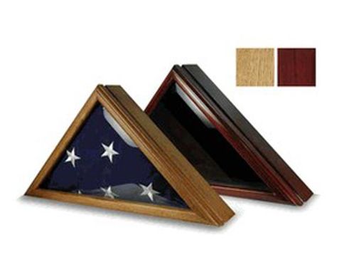 Custom Made Coast Guard Display Case For 5ft X 9.5ft Flag