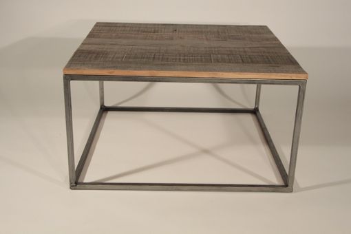 Custom Made Reclaimed Wood Top Coffee Table