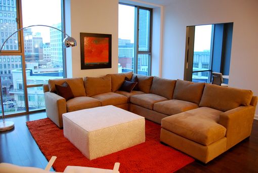 Custom Made Custom Sectional For Model Condo