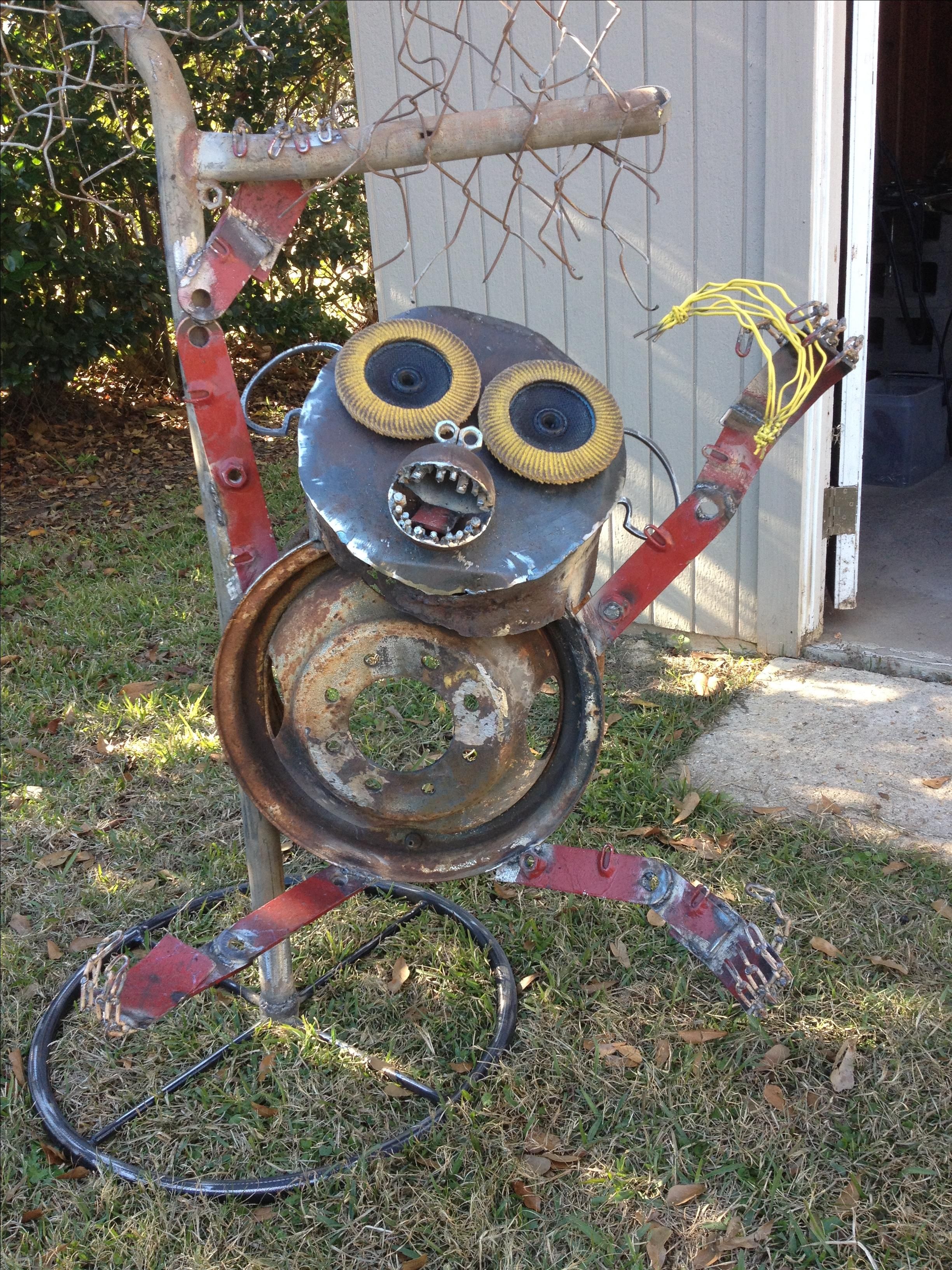 Custom Made Scrap Metal Art by Junkyard Dog Designs | CustomMade.com