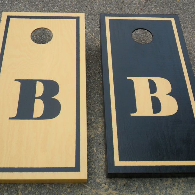 hand crafted personalized monogram custom corn hole baggo bags board game tailgate toss handmade in wisconsin by klocks woodworking custommadecom - Cornhole Design Ideas hand crafted personalized monogram custom corn hole baggo bags board game tailgate toss handmade in wisconsin by klocks woodworking custommadecom - Cornhole Design Ideas