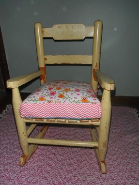 Custom Made Chair Cushion For Jolene's Baby Chair