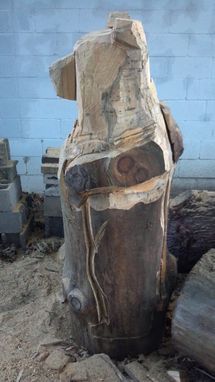 Custom Made Big Bear Chainsaw Sculpture