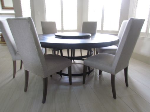 Custom Made Round Dining Tables Of Any Size Or Wood