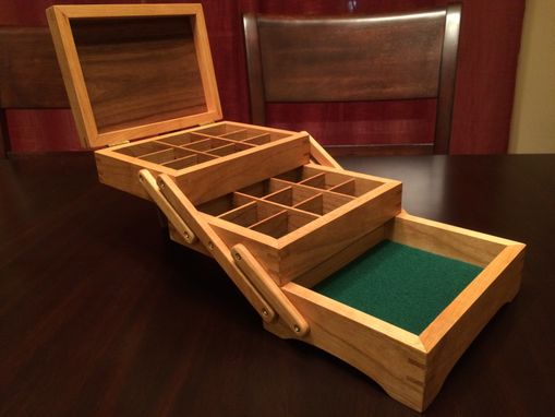 Custom Made Fold-Out Jewelry Box