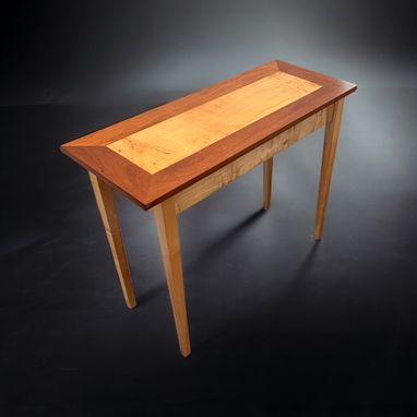 Custom Made Small Maple Hall Table