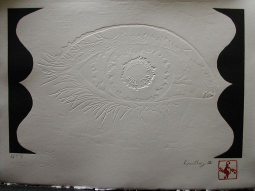 Custom Made Embossed Print Onto Arches 88