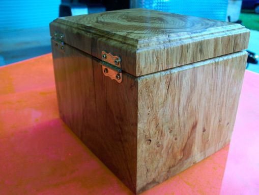 Custom Made Repurposed White Oak Box