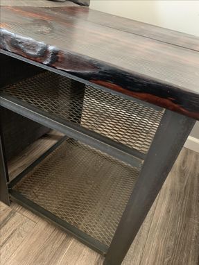 Custom Made Insudtrial End Table