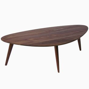 Walnut Furniture Solid Black Tableore Custommade Oliver Modern Walnut Coffee Table